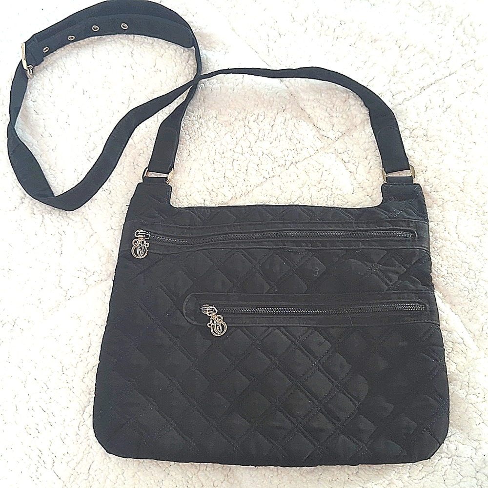 Vera Bradley crossbody purse -Black